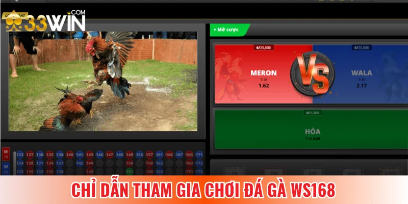 Cách trải nghiệm đá gà Ws168 cực dễ