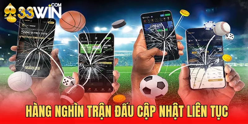 Số lượng giải, trận đấu phong phú tại sảnh Saba