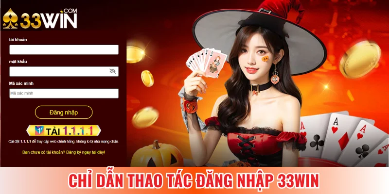 Thao tác 4 bước đăng nhập cực dễ